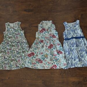 Cath Kidston Kids Dress Trio - Floral and Blue Designs